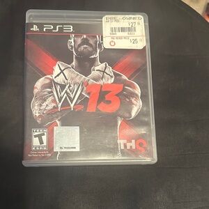 WWE 13 PS3 Game